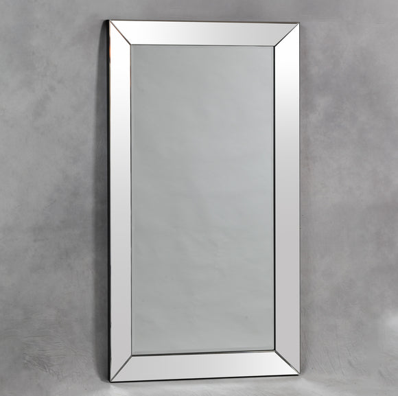 Beautiful Large Bevelled Venetian Mitre Wall Mirror 180 x 100 cm New - Due April