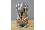 Steampunk Dachshund Sausage Dog Figure Ornament
