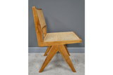 Wood & Rattan Retro Vintage Style Chair 81 x 46 x 52 cm - Due this month