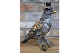 Steampunk Bird / Crow Figure Ornament 27 cm High