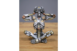 Set of Three See Hear Speak No Evil Steampunk Skeleton Figures