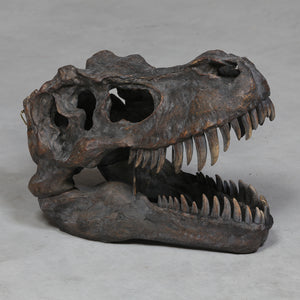 Extra Large Reproduction Tyrannosaurus Rex Dinosaur Skull Wall Hanging