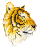 Large Tiger Head Wall Hanging 48 x 43 x 30 cm New