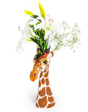 Large Ceramic Giraffe Head Vase 38 cm Tall