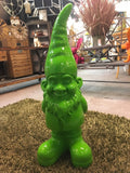 Large Bright Green Garden Gnome 85 cm High- Due late October