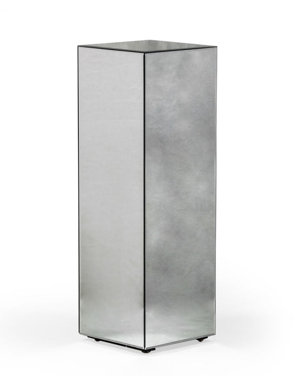 Venetian Glass Mirror Pedestal - Table / Display - 90 x 30 x 30 cm