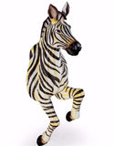 Large Running Zebra 3D Wall Hanging  130 x 45 x 38 cm